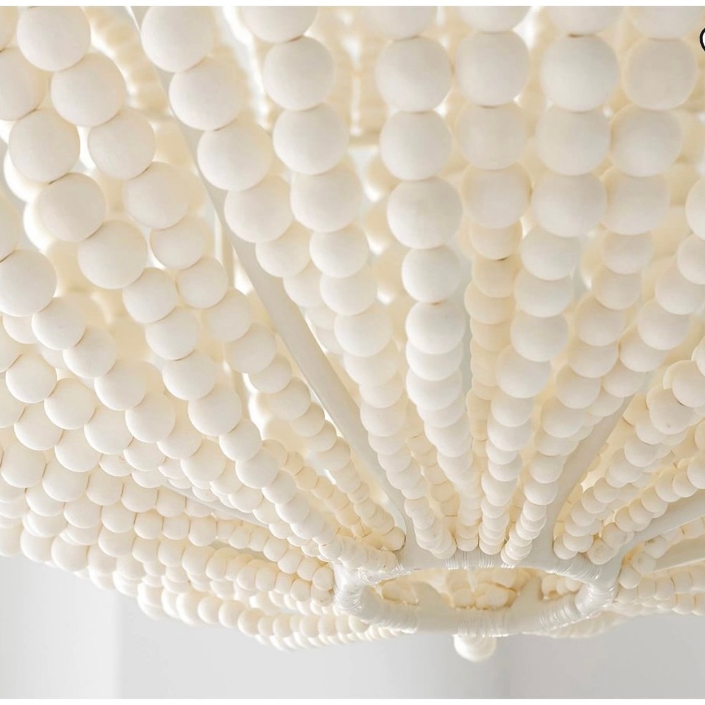 Pottery Barn Bristol Bead 2tier chandelier in box